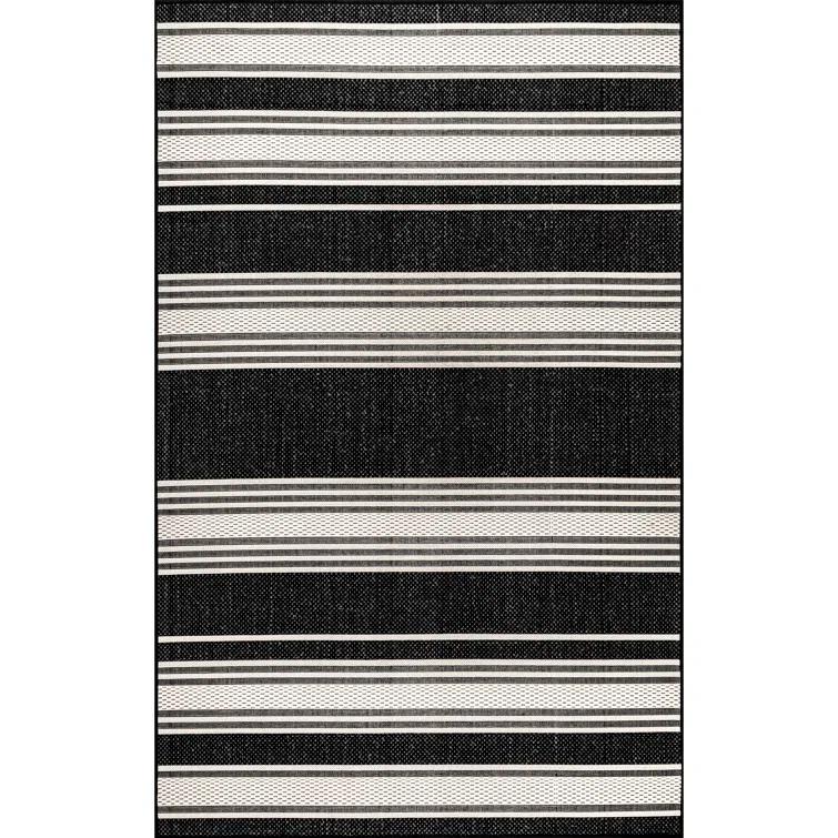 Romy Striped Indoor/Outdoor Area Rug