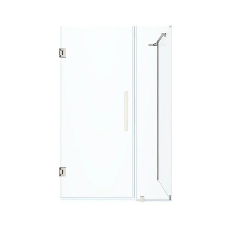 Ove Decors Endless Tampa-Pro 35" W x 72" H Corner Frameless Shower Kit, Door, Panel TP0142200