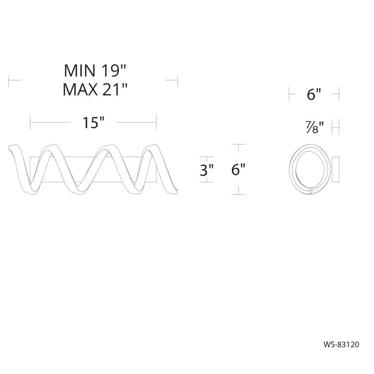 Dimmable LED Bath Bar
