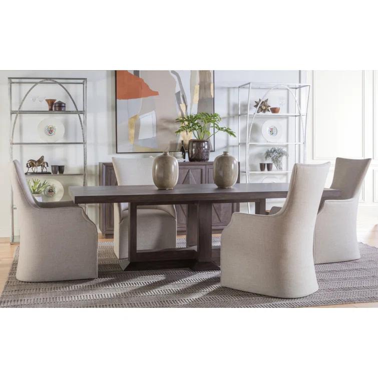 Artistica Home Signature Designs Juliet Arm Chair With Casters