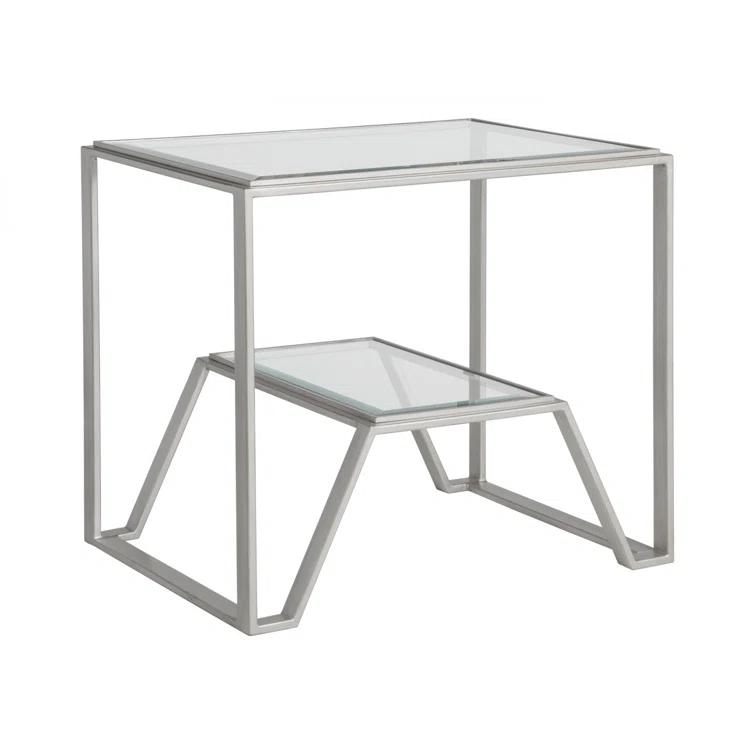 Metal Designs Byron Rectangular End Table