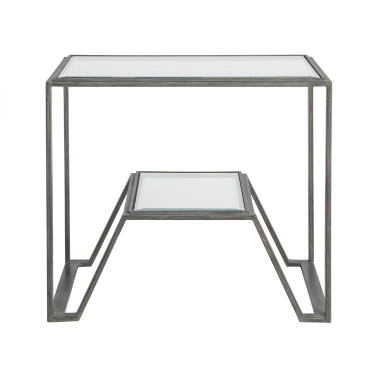 Metal Designs Byron Rectangular End Table
