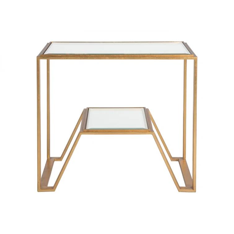 Metal Designs Byron Rectangular End Table