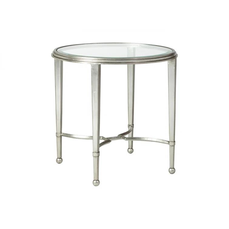 Artistica Home Metal Designs Sangiovese Round End Table