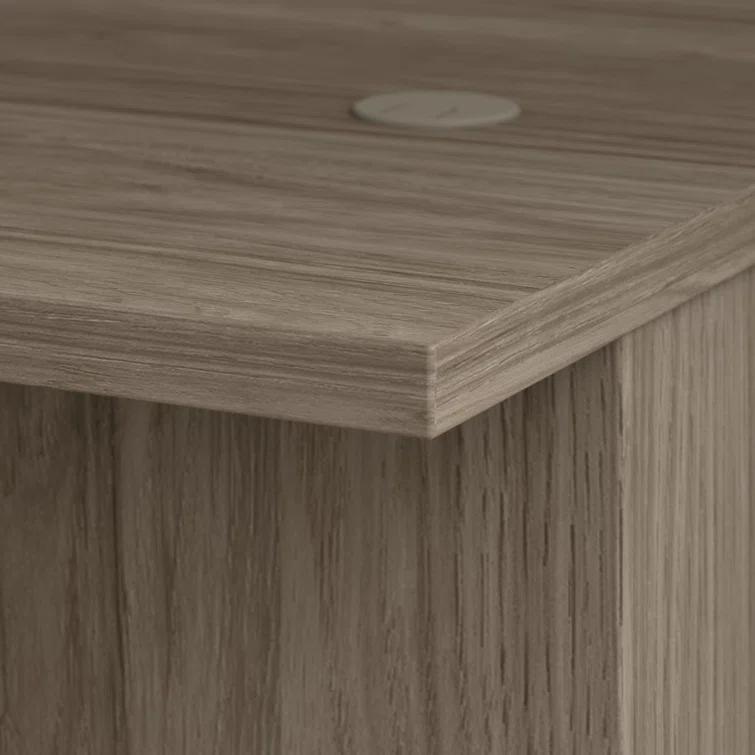 Office 500 72W L Shaped Executive Desk with Drawers