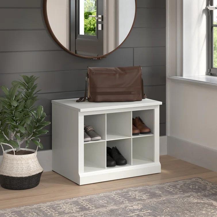 Kierra Hall Tree 24'' W with Bench and Shoe Storage