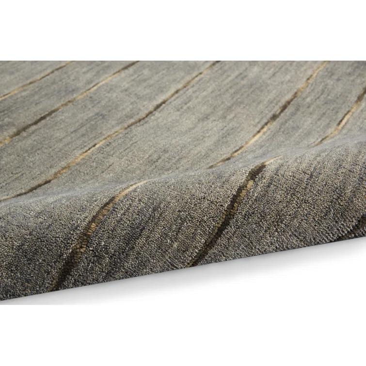 Halo Wool Striped Rug