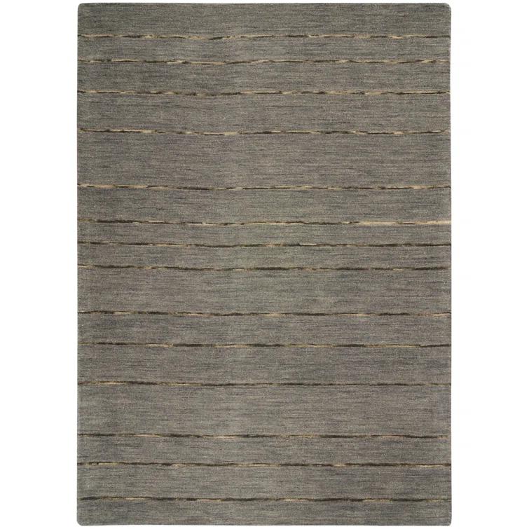 Halo Wool Striped Rug