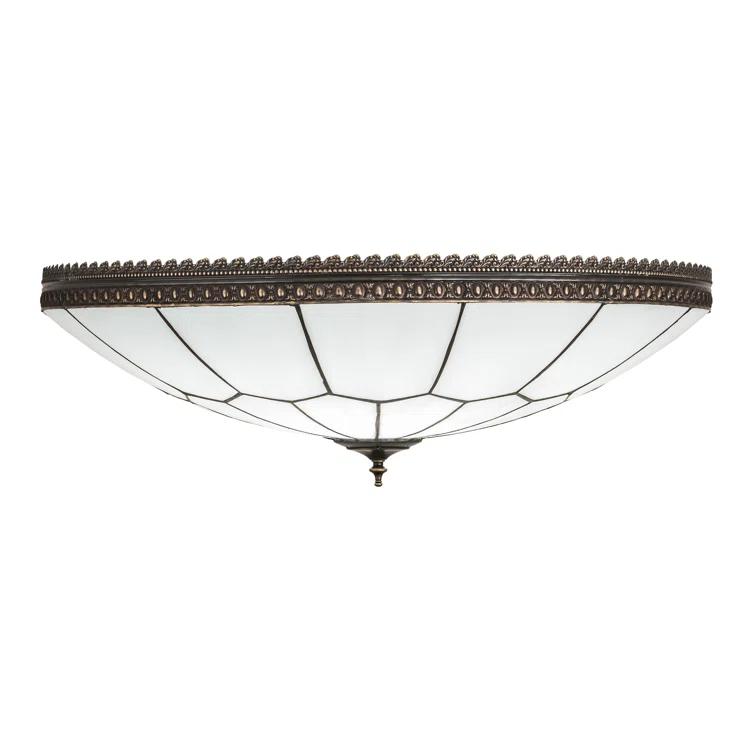 Vincent Glass Flush Mount
