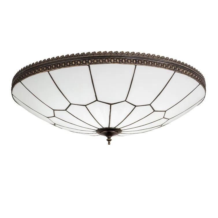 Vincent Glass Flush Mount