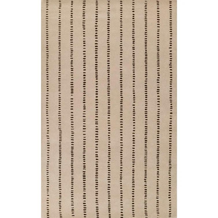 Posey Hand-Tufted Wool Rug - Ivory / 3'6" x 5'6"