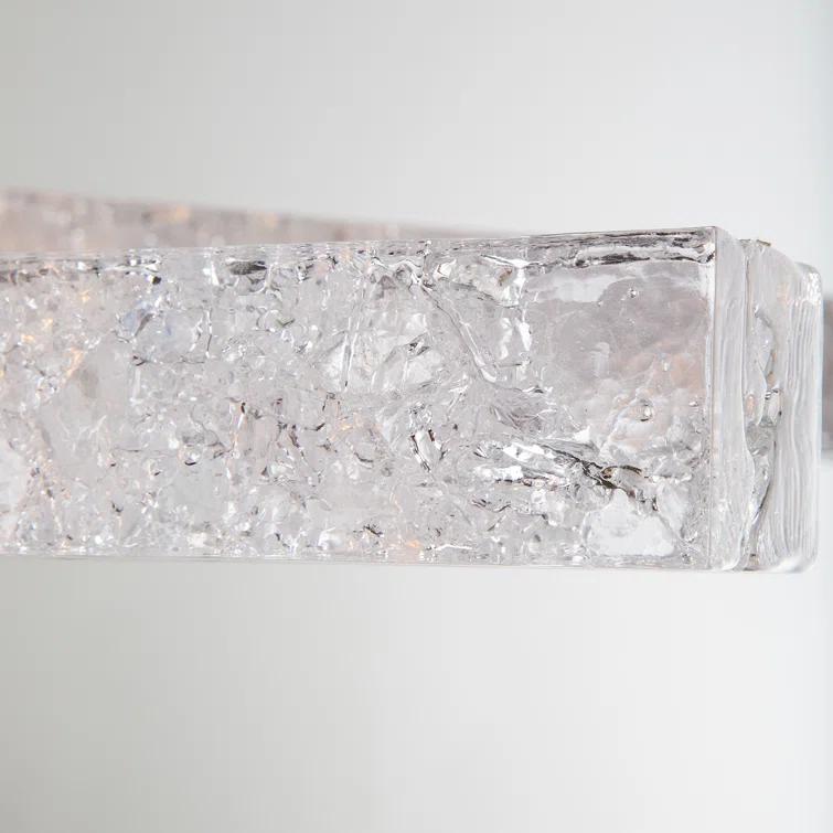 Axis Moda Triple Entrance Modern Linear Suspension Chandelier