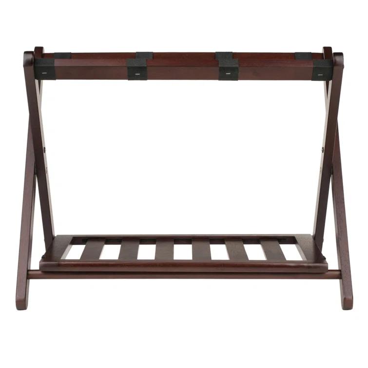Folding Wood Luggage Rack