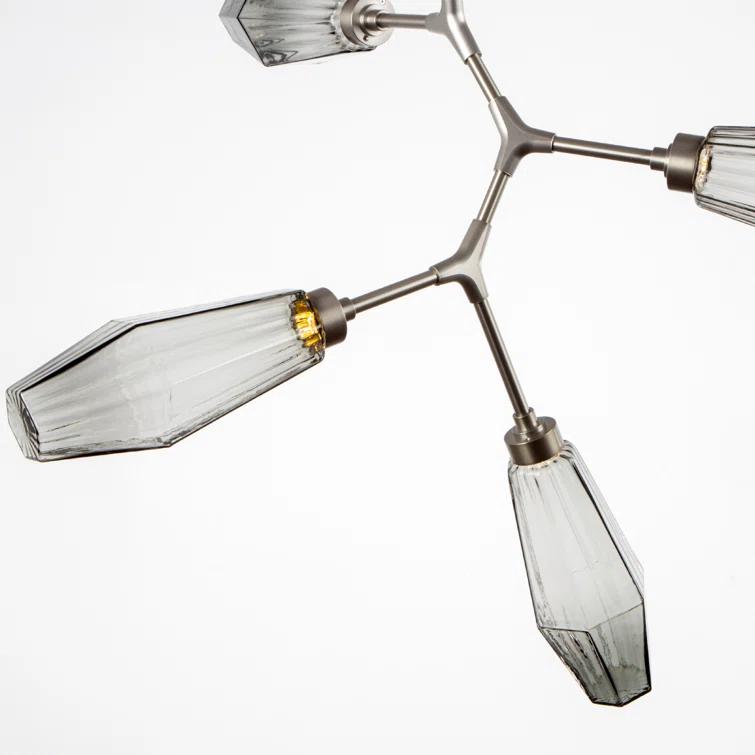 Aalto Dimmable LED Modern Linear Chandelier