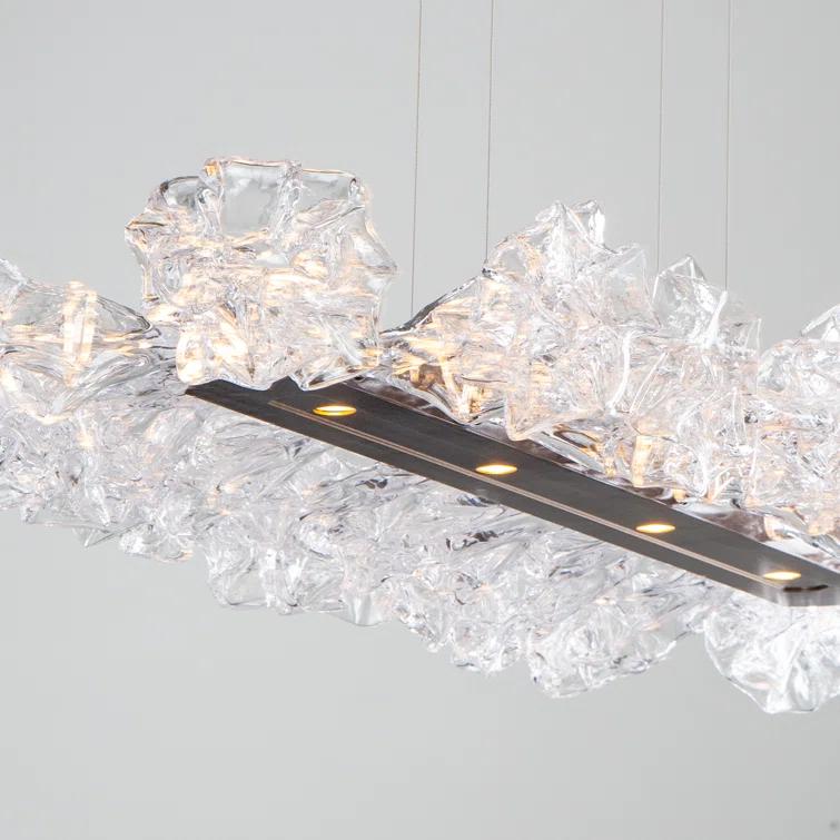 Blossom Dimmable LED Modern Linear Chandelier