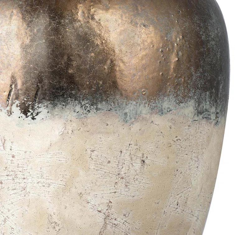 Libra 15.8'' Handmade Terracotta Table Vase