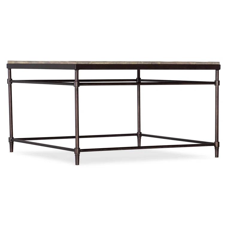 St. Armand Solid Wood Top Coffee Table