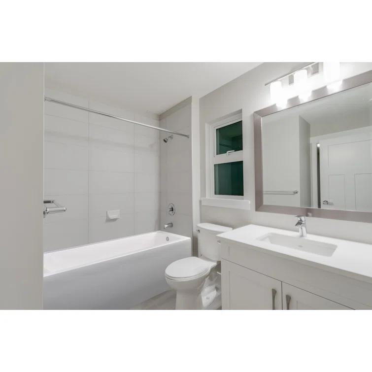 Hydro Systems Designer Sydney 60" x 30" Alcove Soaking Acrylic Bathtub SYD6030ATO-WHI-RH