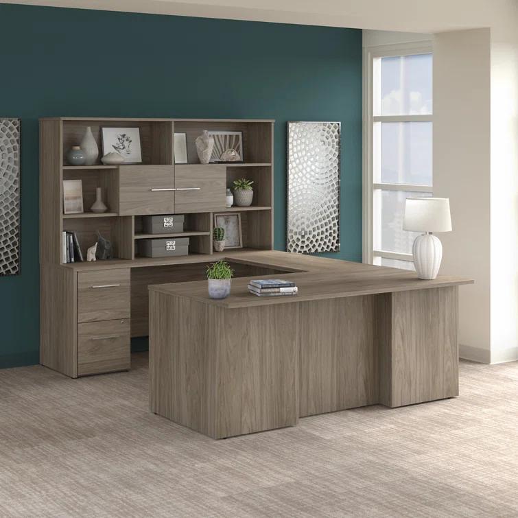 Office 500 40'' H x 71'' W Reversible Desk Hutch