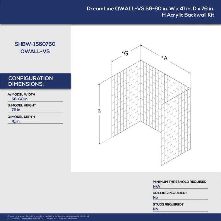 Acrylic Backwall Kit