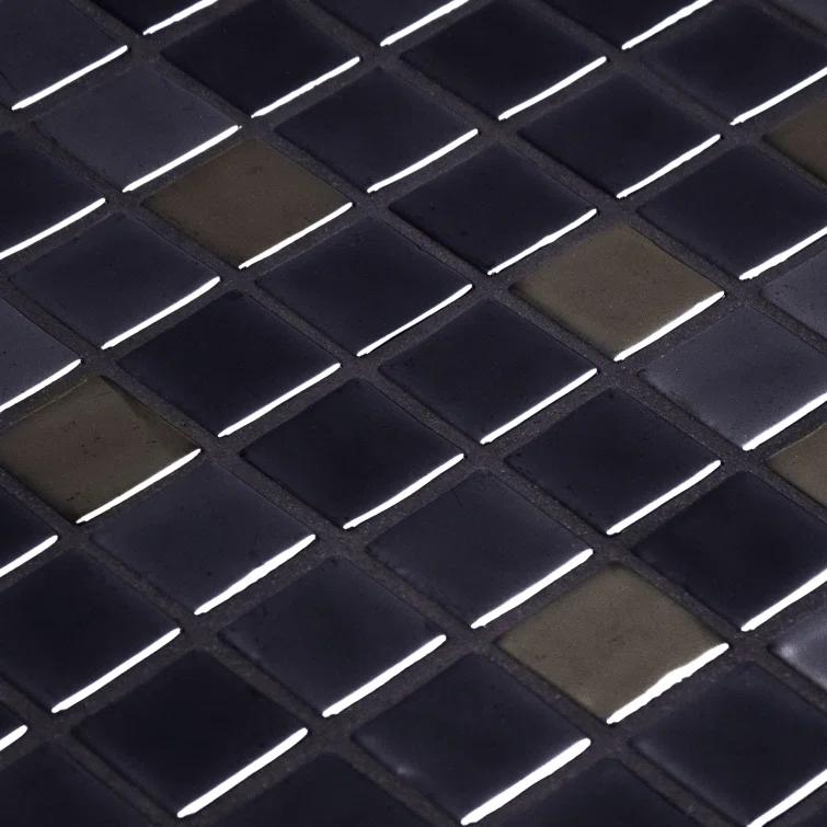 Rapids 1" x 1" Glass Grid Mosaic Wall & Floor Tile
