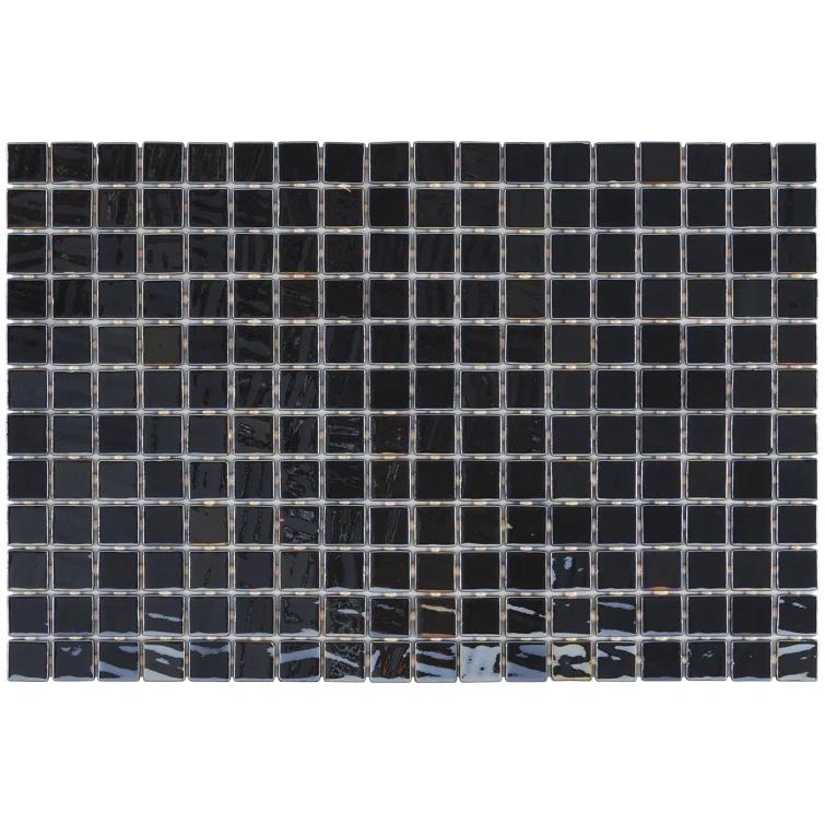 Rapids 1" x 1" Glass Grid Mosaic Wall & Floor Tile