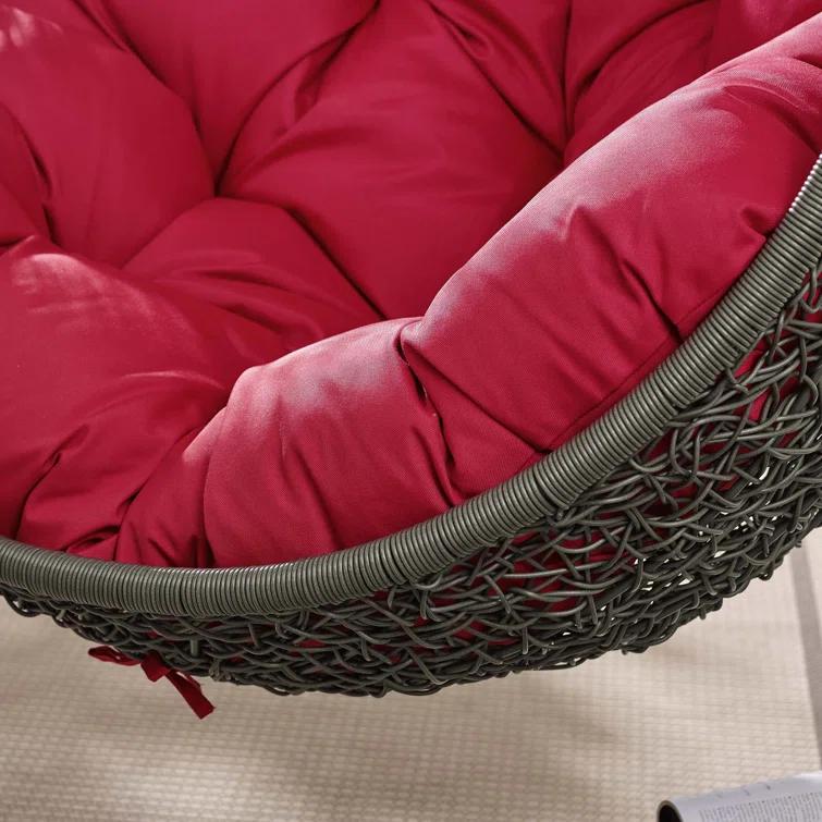 Modway Hide Outdoor Patio Swing Chair With Stand