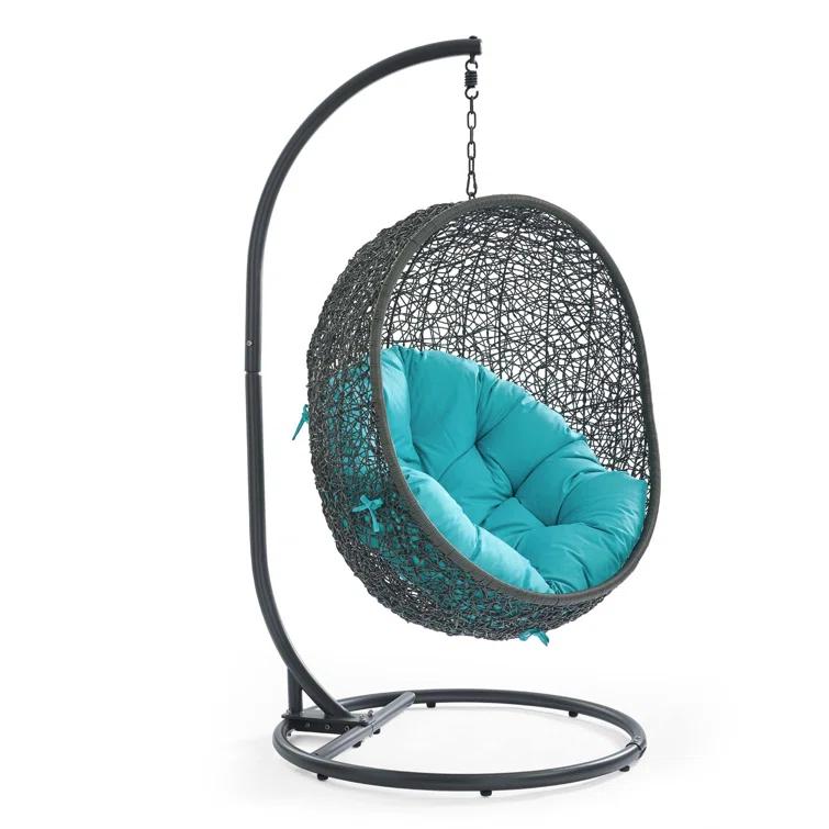 Modway Hide Outdoor Patio Swing Chair with Stand | Wayfair