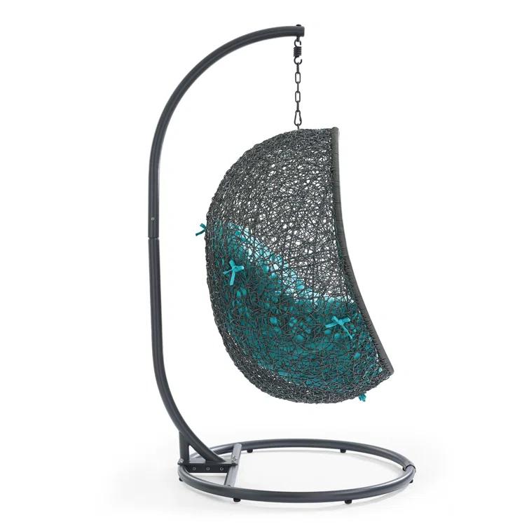 Modway Hide Outdoor Patio Swing Chair with Stand | Wayfair