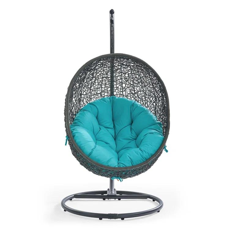 Modway Hide Outdoor Patio Swing Chair with Stand | Wayfair