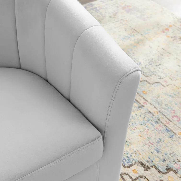 Modway Prospect Performance Velvet Swivel Armchair