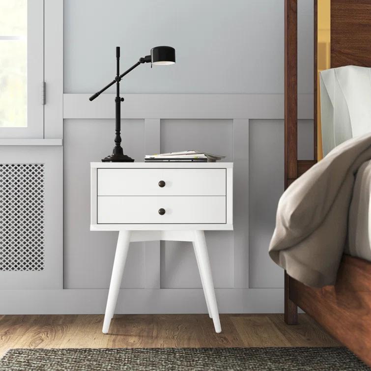 Ashlie 18'' W Solid Wood Nightstand