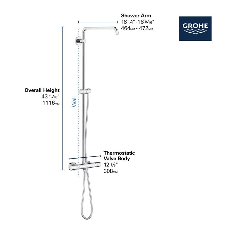 Euphoria Complete Shower System