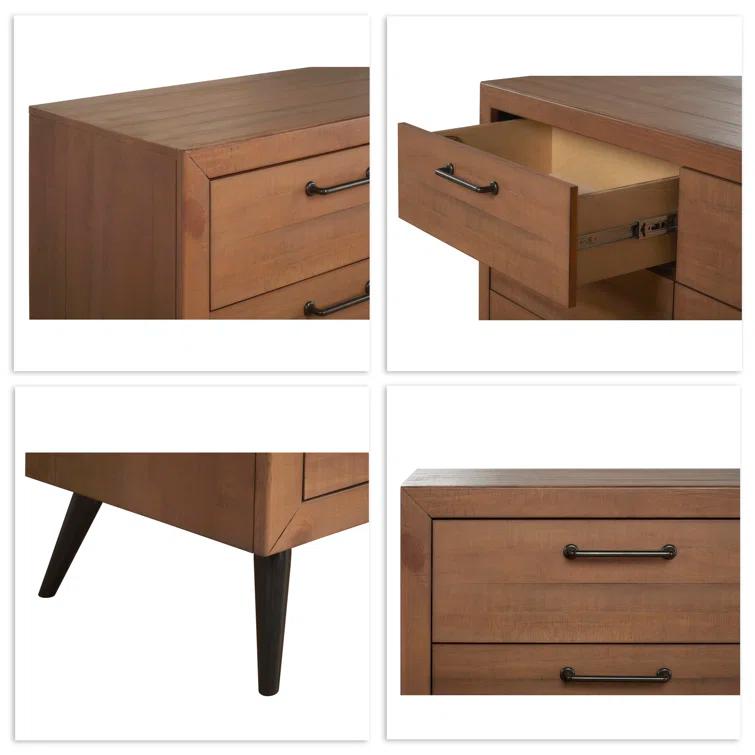 Stilnovo Solid Wood 18'' W 6 - Drawer Dresser