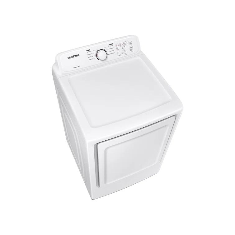 Samsung 7.2 cu. ft. Electric Dryer with Sensor Dry and 8 Drying Cycles