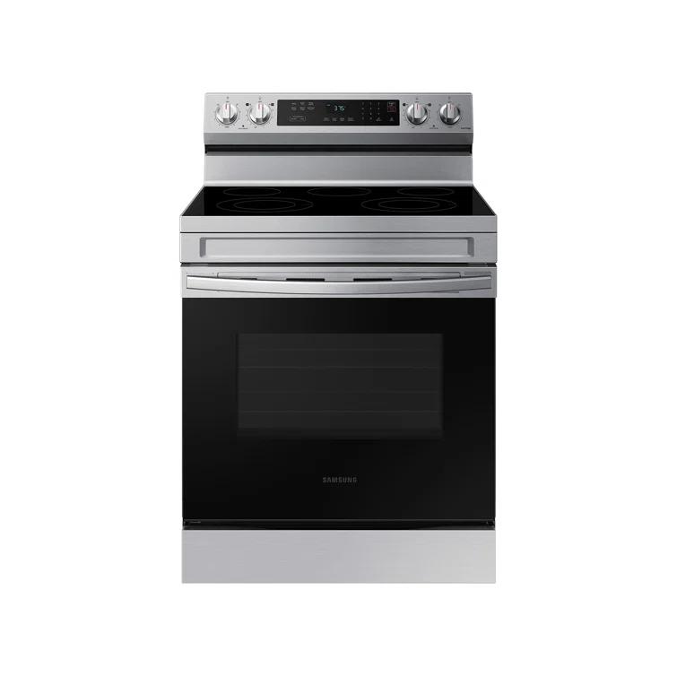 6.3 cu. ft. Smart Freestanding Electric Range with Rapid Boil™ & Self Clean