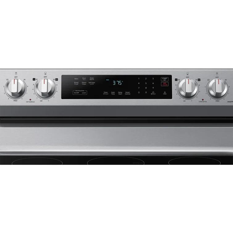 6.3 cu. ft. Smart Freestanding Electric Range with Rapid Boil™ & Self Clean