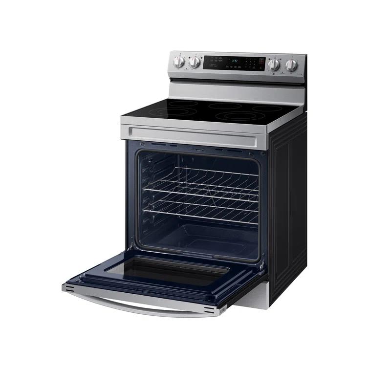 6.3 cu. ft. Smart Freestanding Electric Range with Rapid Boil™ & Self Clean