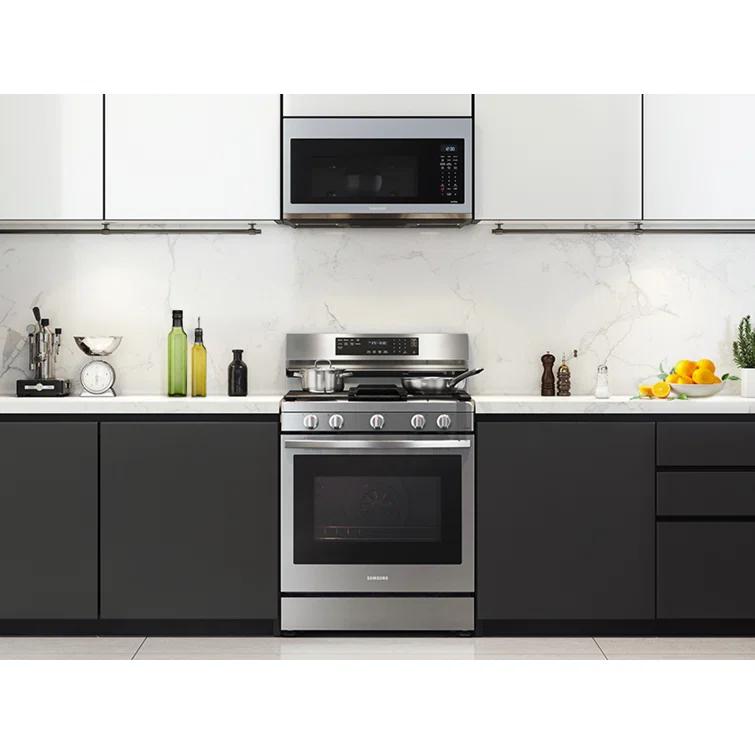 6.0 cu. ft. Smart Freestanding Gas Range with No-Preheat Air Fry and Convection+