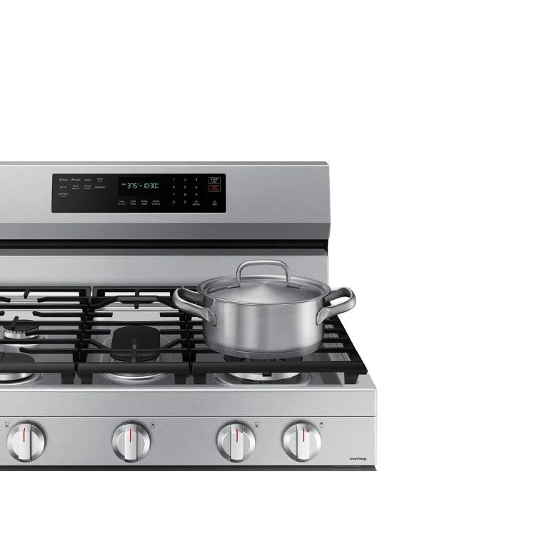 6.0 cu. ft. Smart Freestanding Gas Range with No-Preheat Air Fry and Convection+