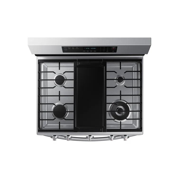6.0 cu. ft. Smart Freestanding Gas Range with No-Preheat Air Fry and Convection+