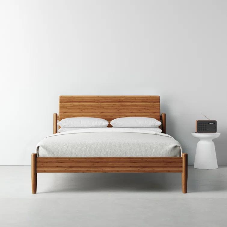 Greenington Monterey Queen Platform Bed, Amber
