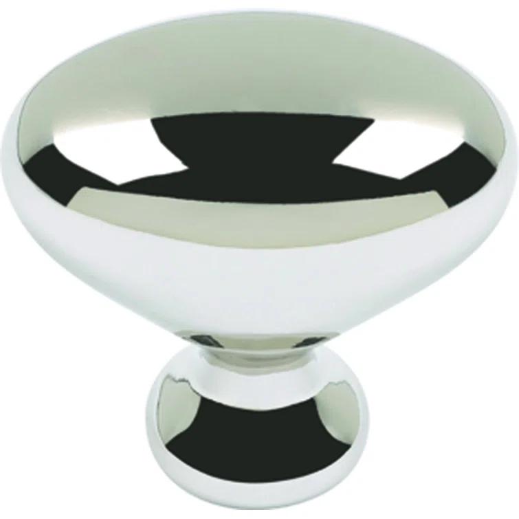 Robin Egg 1 1/4" Length Oval Knob