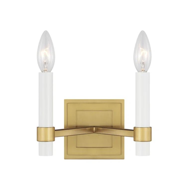 Annabel Steel Candle Wall Light