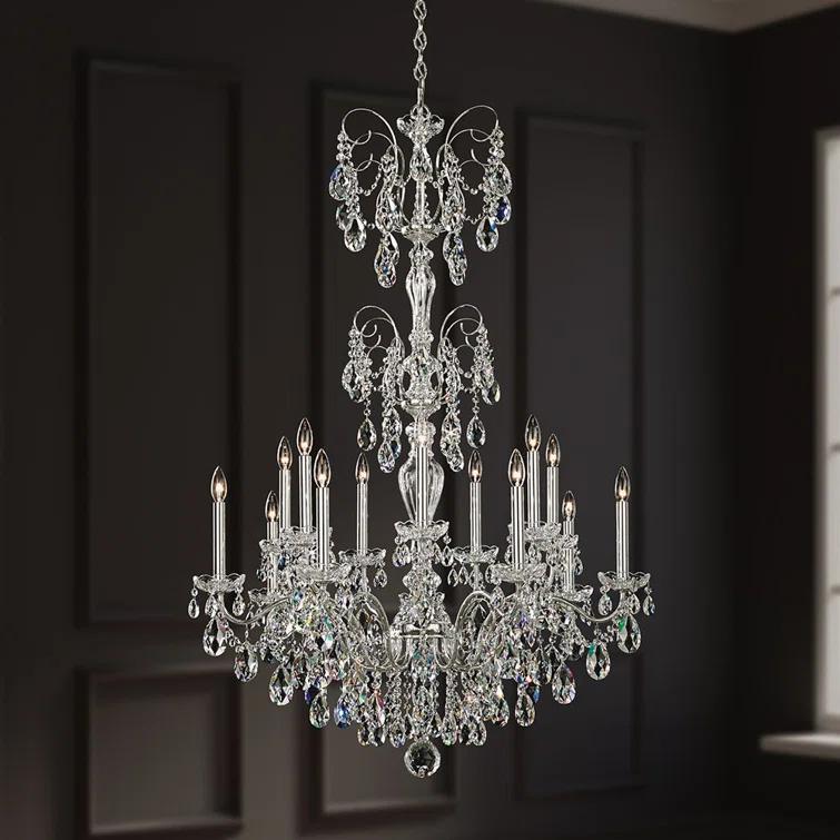 Sonatina 14 - Light Tiered Chandelier