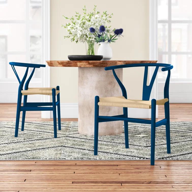Cylia Dining Chair (Set of 2) - Midnight Blue