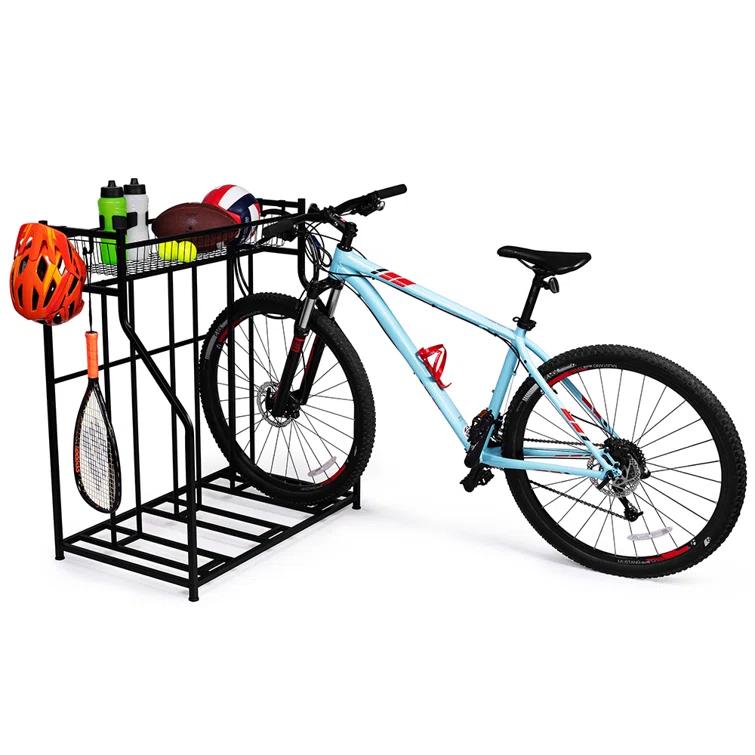 BirdRock Home Metal Freestanding Multi-Use Bike Rack 11275
