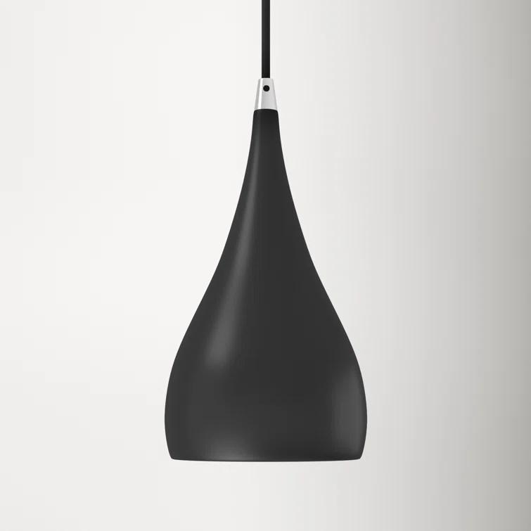 Schultz Single Light Metal Dimmable Pendant