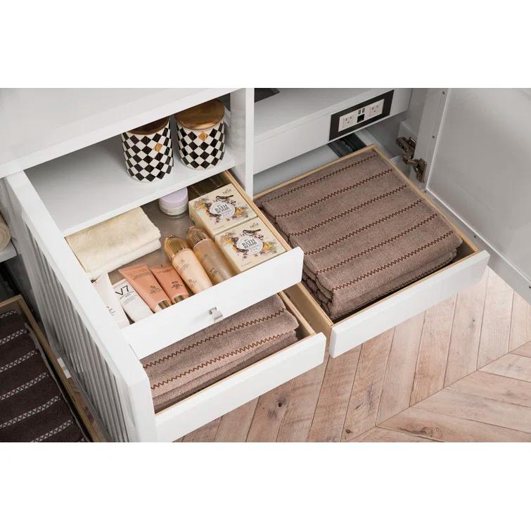 James Martin Vanities Athens 60'' W  W Double Vanity