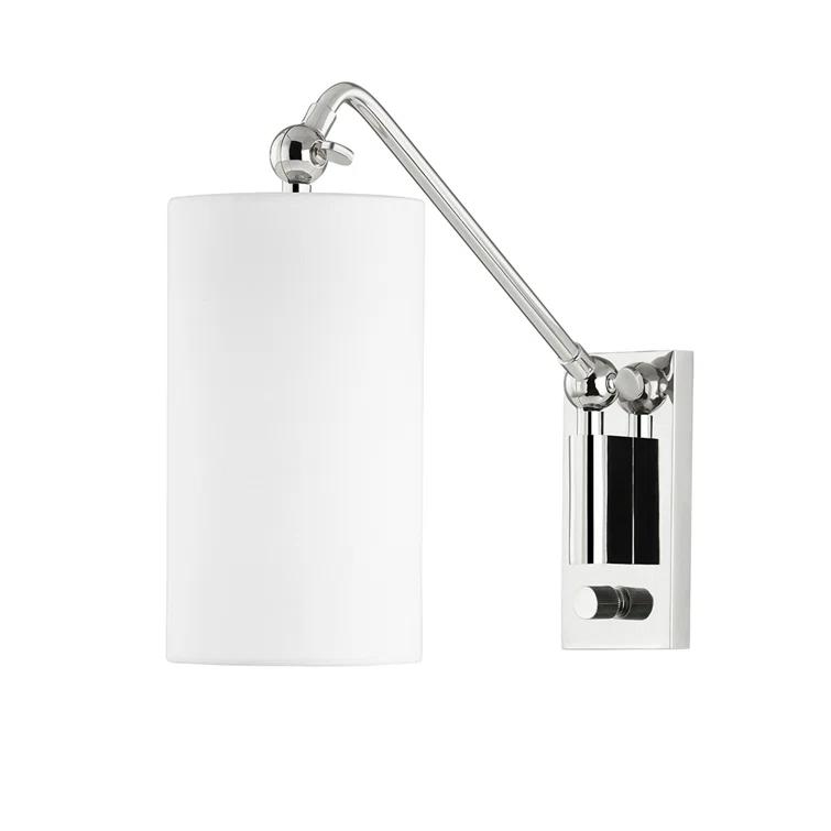 McNally Adjustable Sconce - Polished Nickel